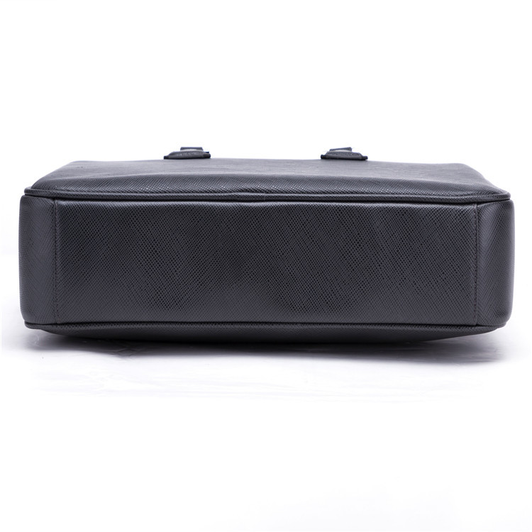 High Manual Luxury Business Large Capacity Briefcase Saffiano Leather Laptop Bag
