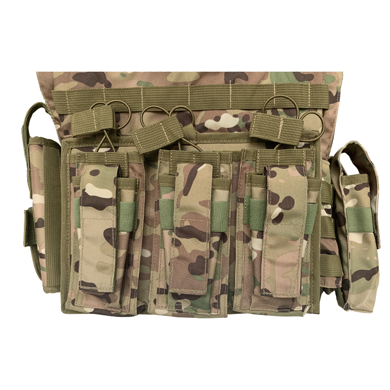 Outdoor Activities Must-Have Customizable Protective Vest with Molle and Pouches
