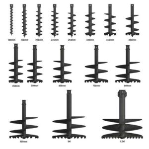 Precise Hole Digging Hydraulic Earth Drill With 70-150 Lpm Flow And 2.5 Hex