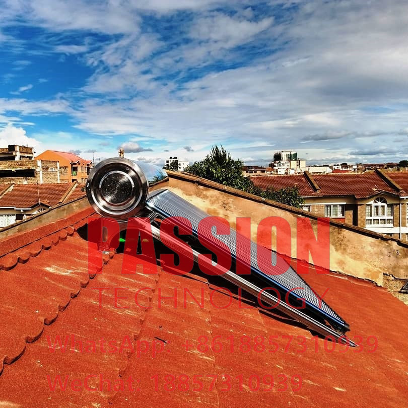 Aluminum Alloy Thermal Solar Water Heater 316L With High Density
