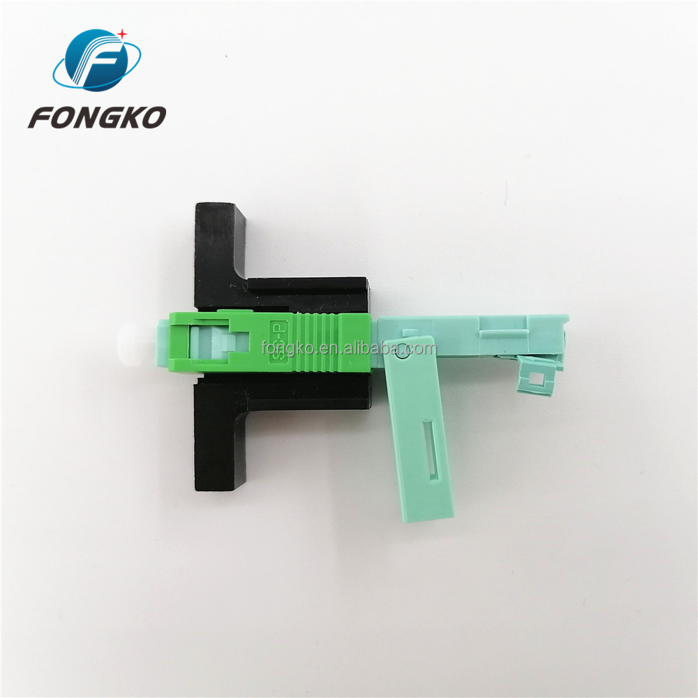 Waterproof APC Quick Assembly Connector Sc Fiber Ends