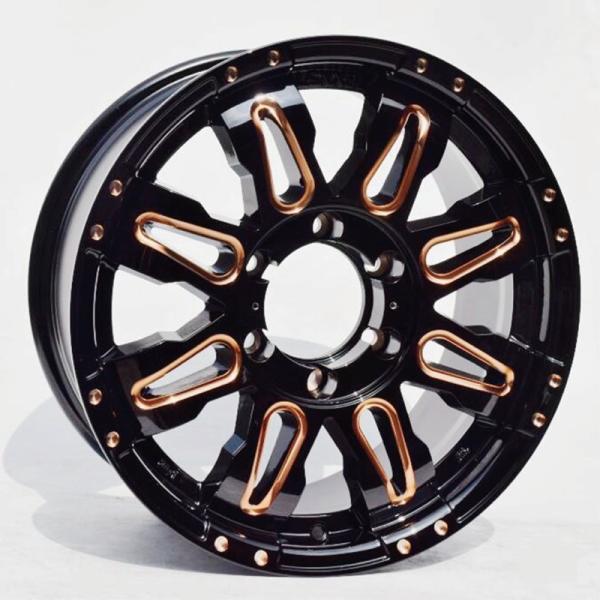 Heavy Load 6x139.7 Car Aftermarket Wheels 17 Inch Rims 4x4 Milling Window With