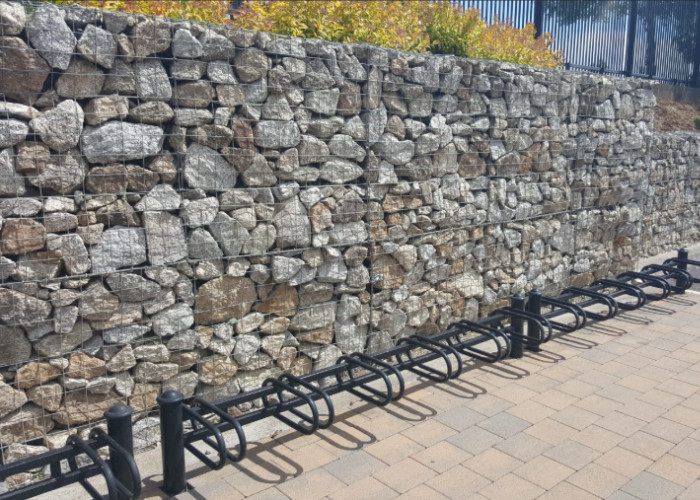 High Strength Easy Install Galvanized Gabion Mesh For Landscape Retaining Projects