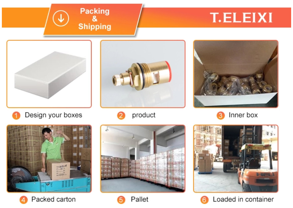 Home Annealing 57% 0.8Mpa Brass Faucet Cartridge