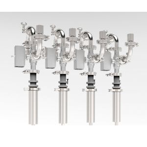 Servo Drive Rotary Piston Liquid Filling Machine