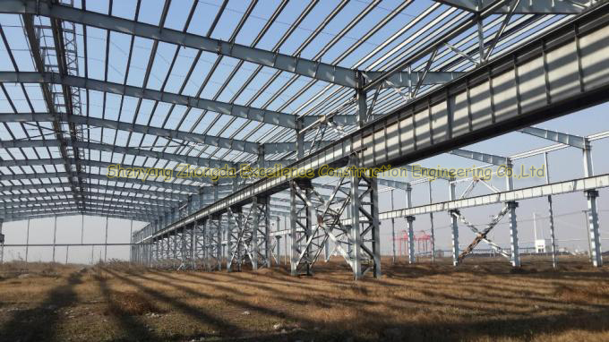 Light Workshop Steel Structure Garage Prefabricated Warehouse Buildings