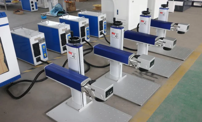 JPT MOPA M7 Fiber Laser Cutting Machine 70W 60W 50W 30W For Raycus Silver Gold