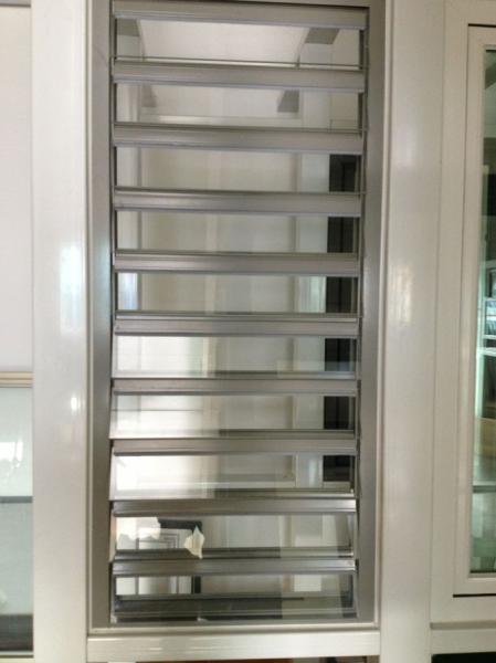 Louvre Vent, Aluminum Glass Louvered windows With Hurricane-proof,shutters
