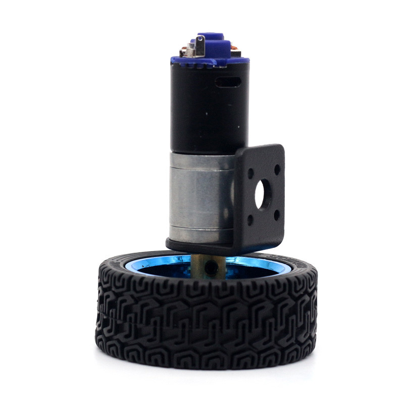 25mm Double Micro DC Gear Motors 12v Dc Motor High Torque Wheel Set
