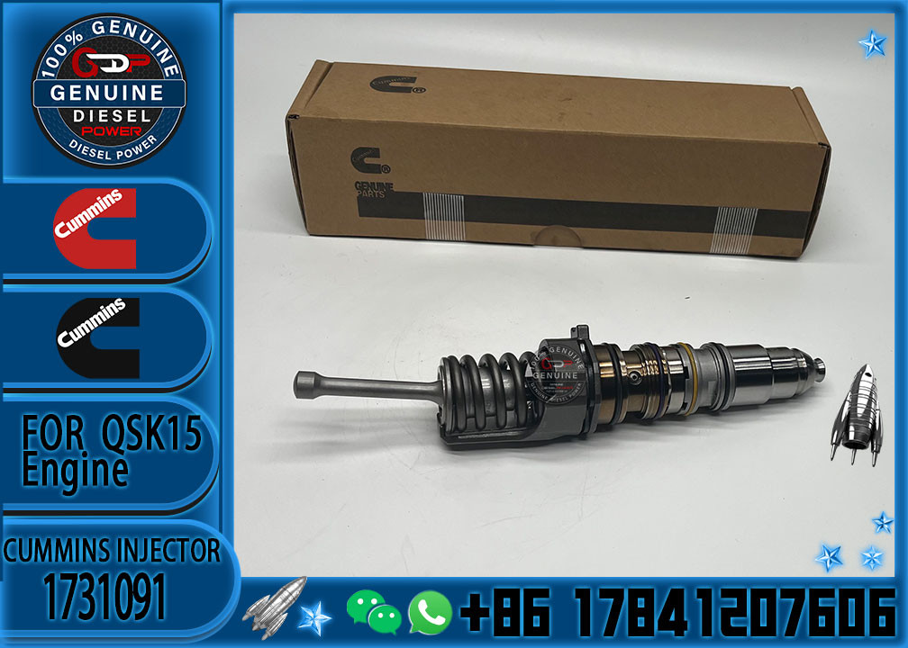 Common rail injector fuel injecto 4954648 579261 570016 1731091 for QSKX15 Excavator QSX15 ISX15 X15