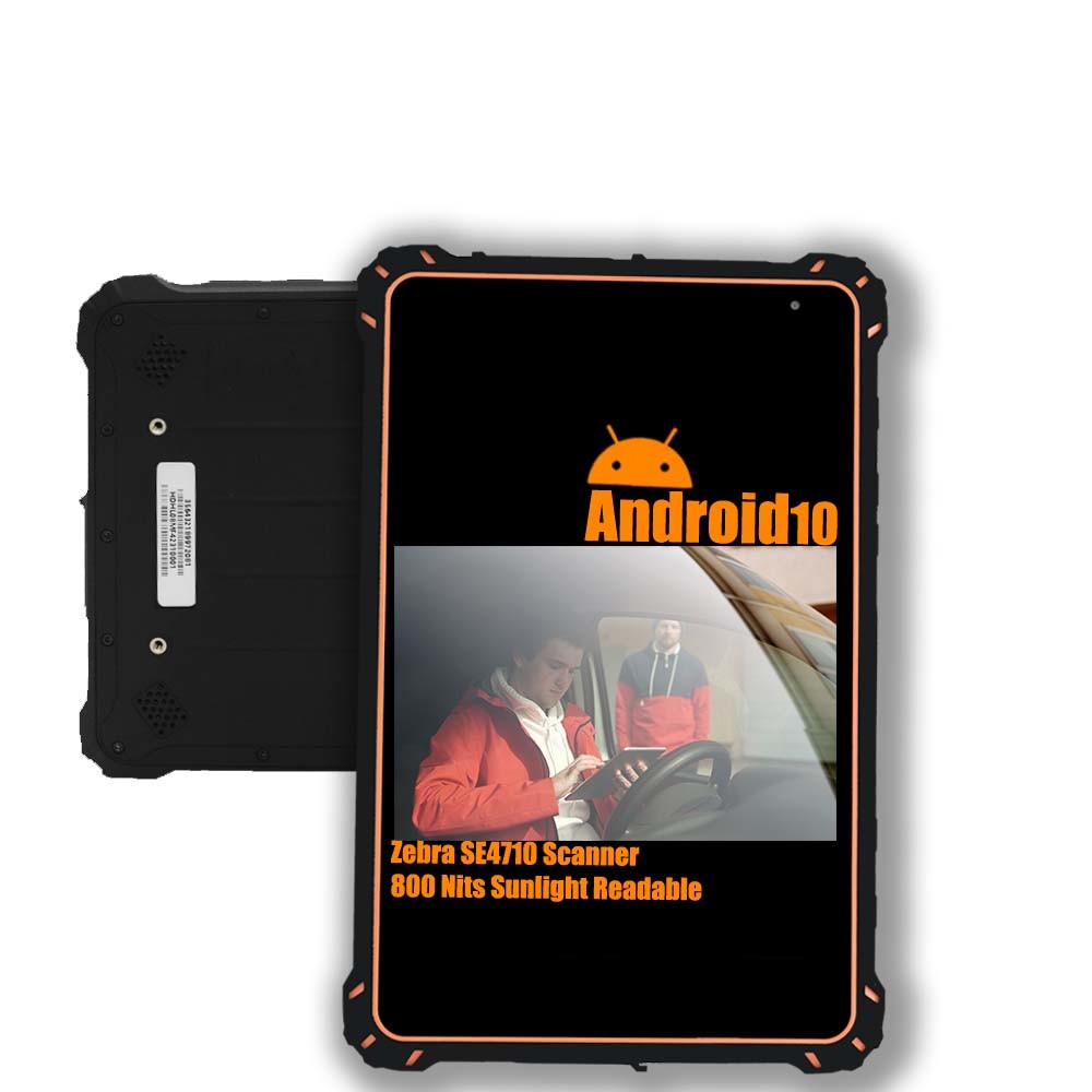 Anti Drop NFC Rugged Industrial Android Tablet Waterproof 8 Inch