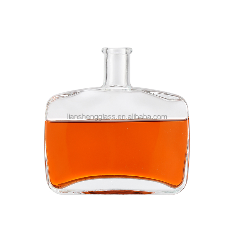 Luxury Customized Square Glass Perfume Bottle for Refillable Transparent Square Spray