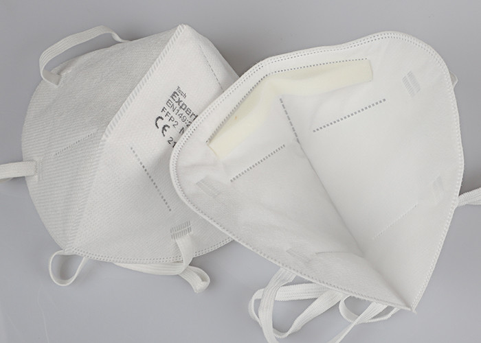 Non Woven FFP2 Face Mask No Falling Off For Automobile Making / Sports