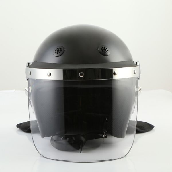 Quality Black ABS Anti Riot Helmet with Suspension System for  Police & Army FBK for sale