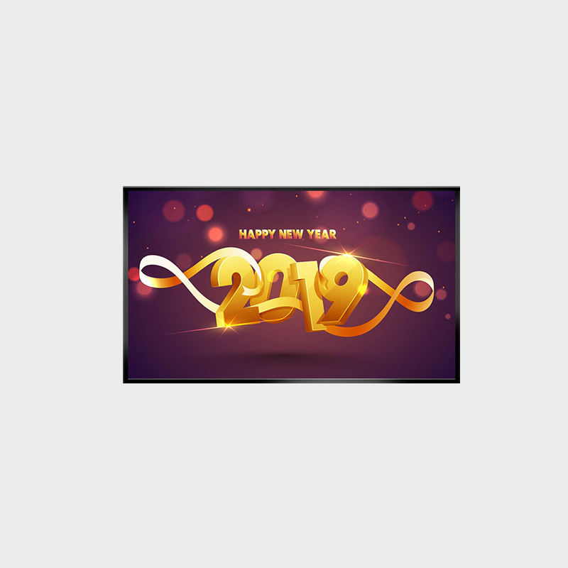  Advertising 43 Inch LCD Panel Display High Resolution LCD Display 1000nits Manufactures