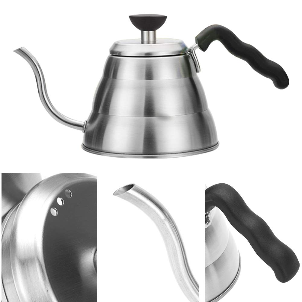 Commercial Stainless Steel Coffee Pot Gooseneck Coffee Pot Kettle For Making Coffee
