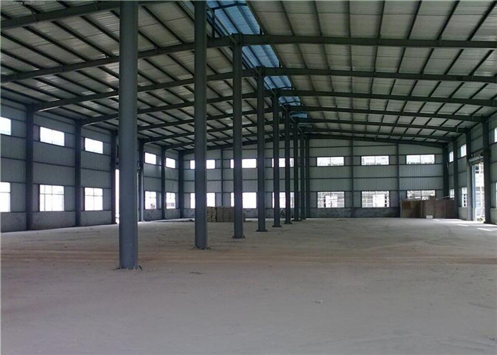 GB Standard prefab storage shed with mezzanine steel structure warehouse