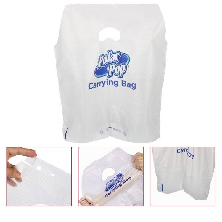 PE LDPE Shopping Plastic Bag Personalized Color Gravure printing