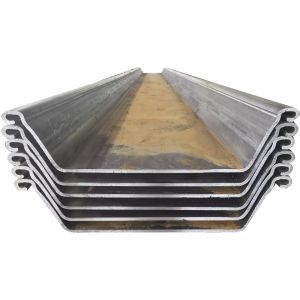 China 9m 12m U Type Hot Rolled Steel Sheet Pile JIS A 5528 on sale