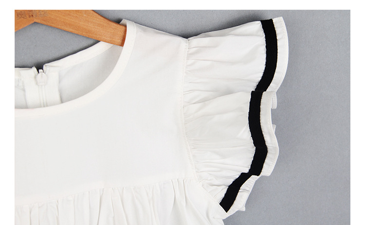 Summer Children'S Clothing Girls Princess Dress Children'S White Beach Dress