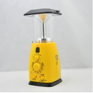Dynamo solar 8 LED torch/flashlight/flash lamp with AM/FM Radio
