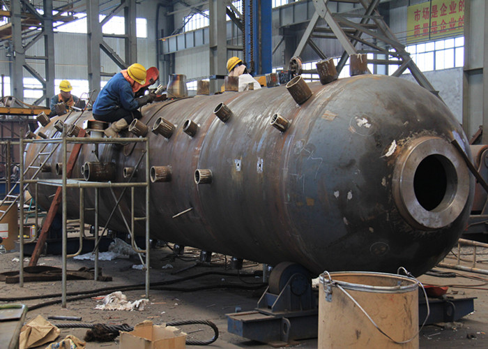 1300hp Horizontal Waste Oil Natural Gas Steam Boiler Pollution Free