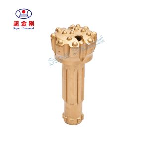 5" DHD350r Mining Type Alloy Steel DTH Bits Customizable for All Drilling