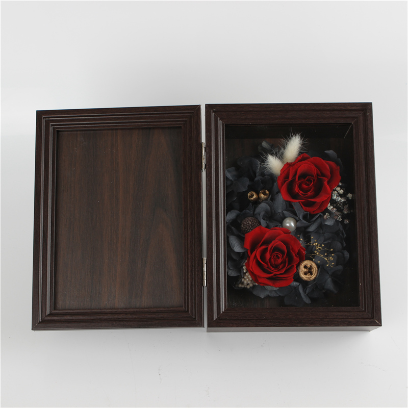 Colorful Dried Flower Photo Frame Eco Friendly Great For Christmas Decoration