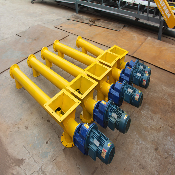 Gypsum Powder Carbon Steel Screw Conveyor Auger Systems
