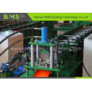 Z Beam Boltless Shelving Roll Forming Machine Online Punching