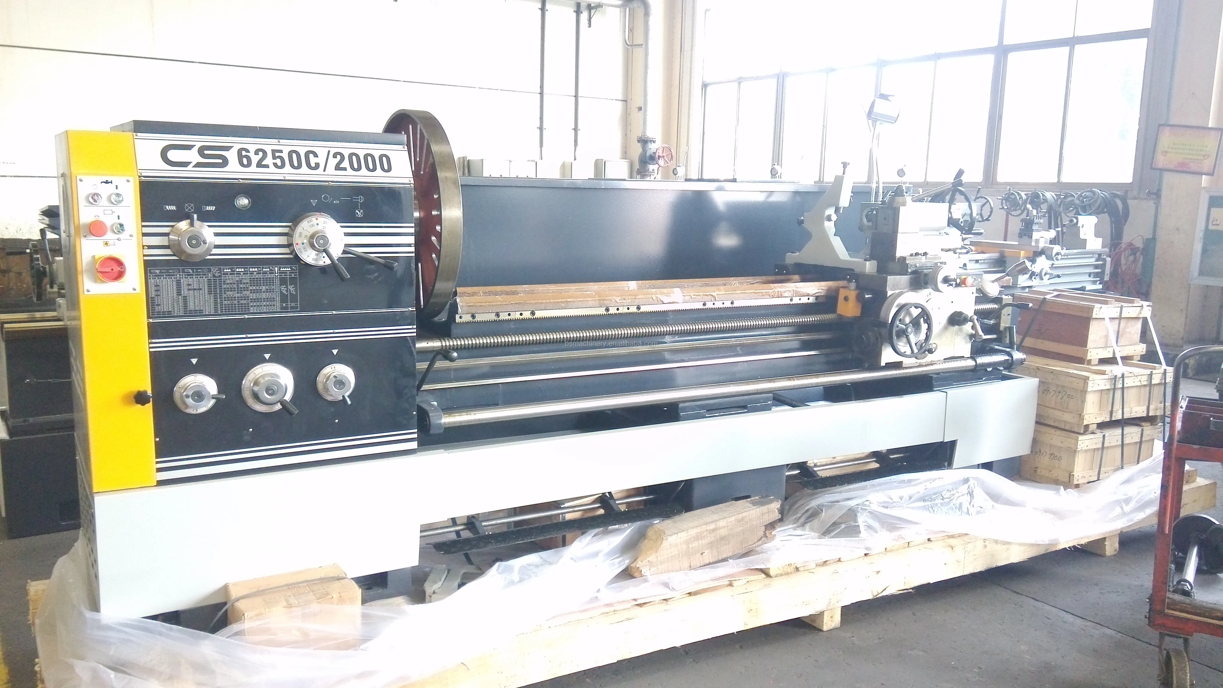 CQ6180C Metal Bench Horizontal Lathe Machine With CE Certificate