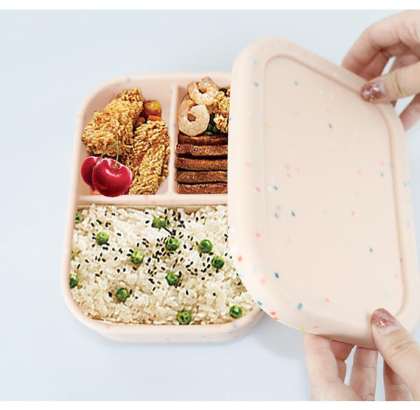 Quality Sustainable Silicone Food Storage Container For Students Workers ODM for sale