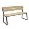 Buy cheap Outdoor L140cm H85cm Cast Iron And Wood Garden Bench from wholesalers