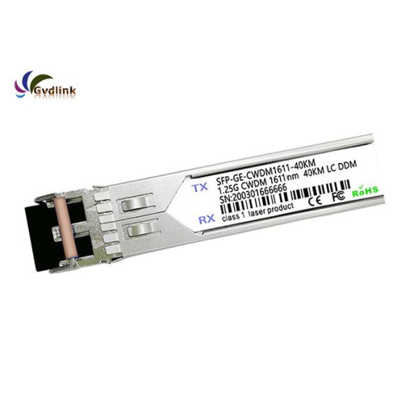 Quality CWDM 1.25G 1611nm SFP Fiber Transceiver Module Duplex LC for sale