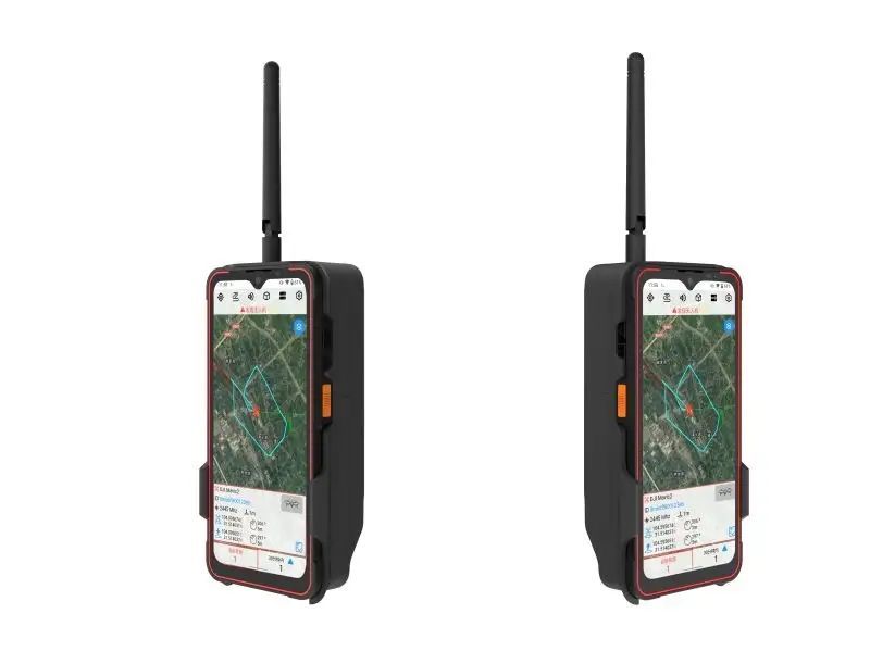 Handheld 2000m Long Range Uav Detector Dji, Autel and Fpv Drones Detection Warning Anti Drone Gun Anti Drone Detector