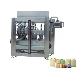  Automatic Liquid Moving Servo Detergent Filling Machine 220V/380V ISO9001 Manufactures