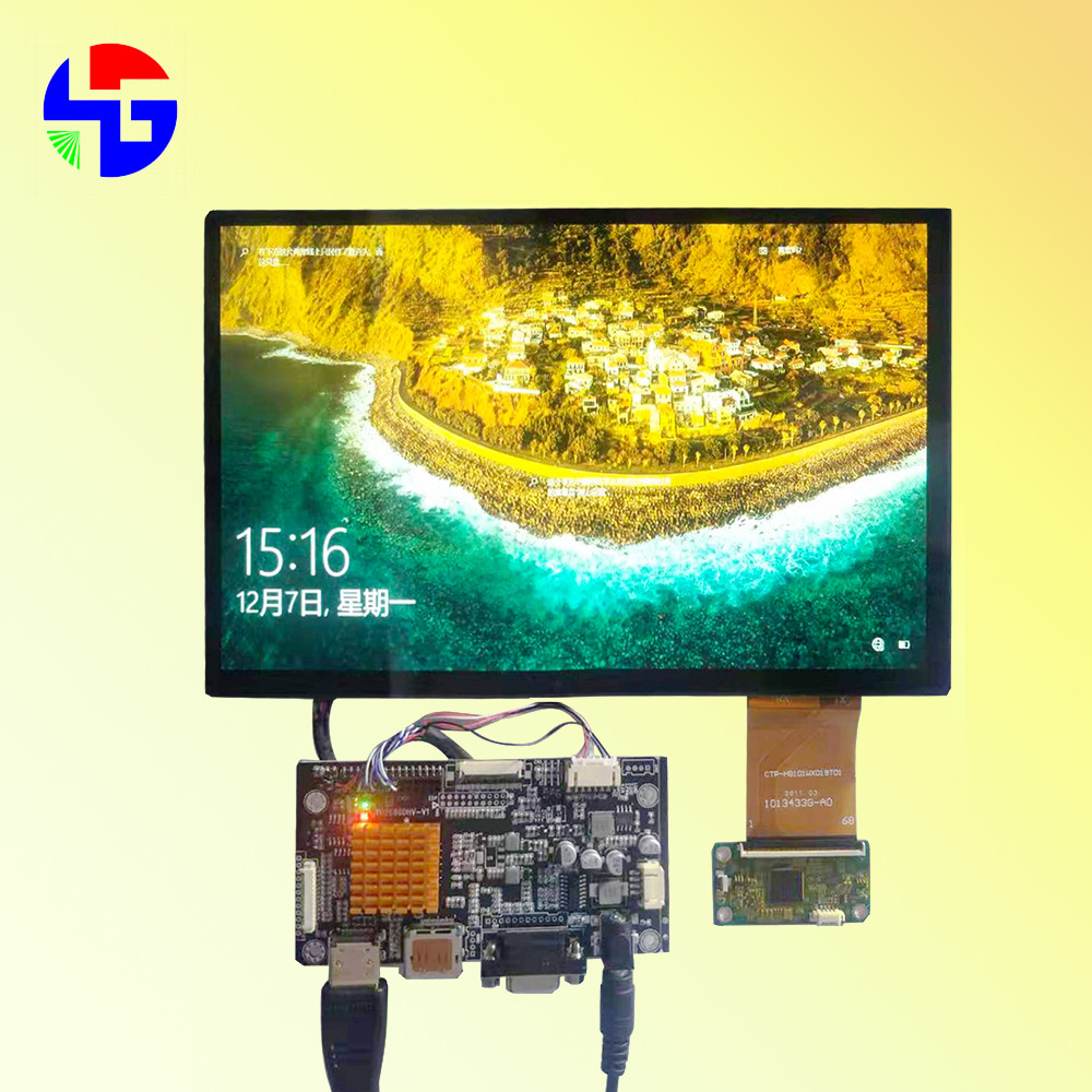 10.1 Inch LVDS Interface Medical TFT Display 1280x800 Resolution 450cd/m2