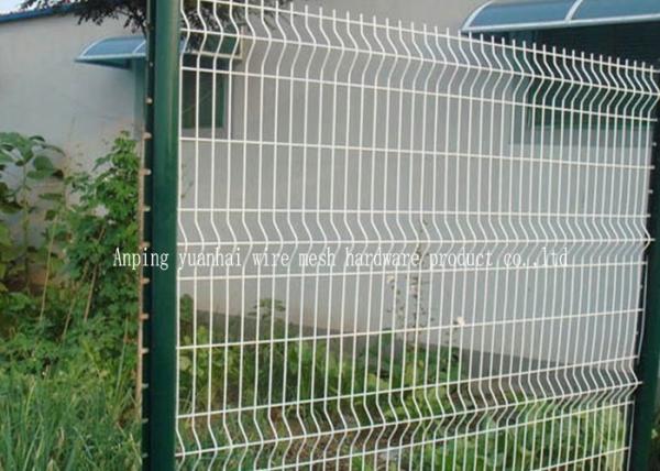 Rot Proof Triangle Fence Panel Low Carbon Steel Wire High Strength Wear