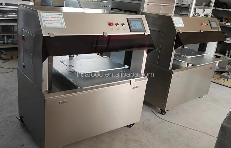 304 Stainless Steel Automatic Sheet Cake Sponge Cake Rotary Cutting Machine Supplier