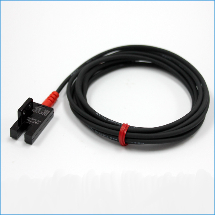 5V Slotted Optical Sensor 5mm Sensing NPN NO.NC R-shaped Micro Photo Switch