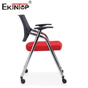 Collaborative Learning Linked Training Chair Built In Desk For Teamwork