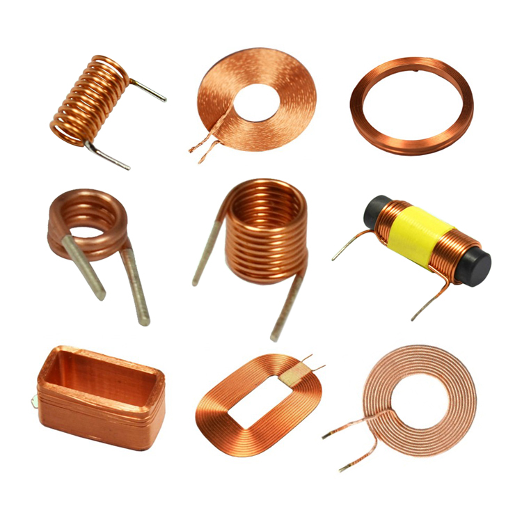 factory manufacturer custom diameter power inductor 1 henry toroidal inductor choke coil copper wire air coil inductor