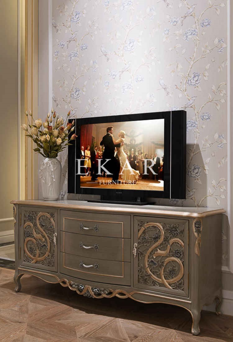 Classic TV Stands Wooden Furniture marble tv stand living room furniture FTV-133