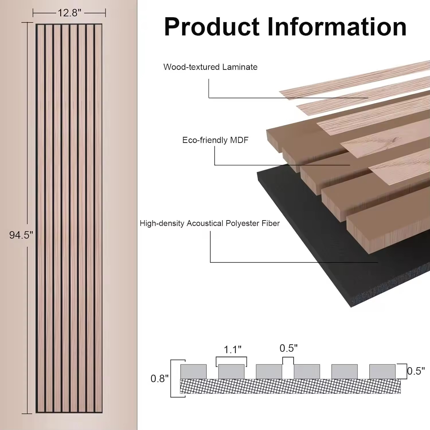 Soundproofing Wood Akupanel Easy Installation Sound Absorbing Wall Panel Customized