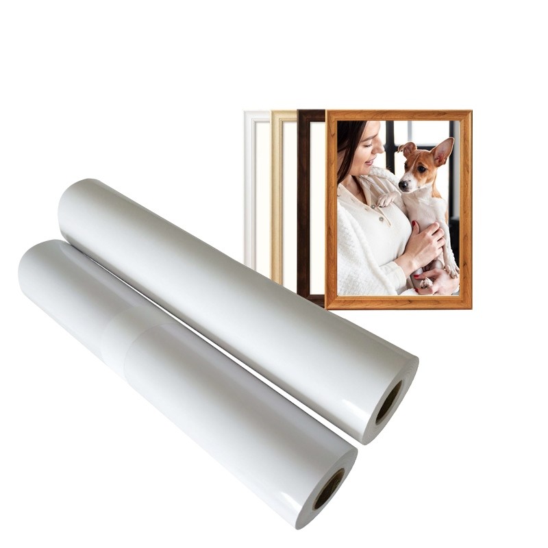 Eco-solvent RC Luster 230gsm Photo Paper Roll For Printing A4 Sheets