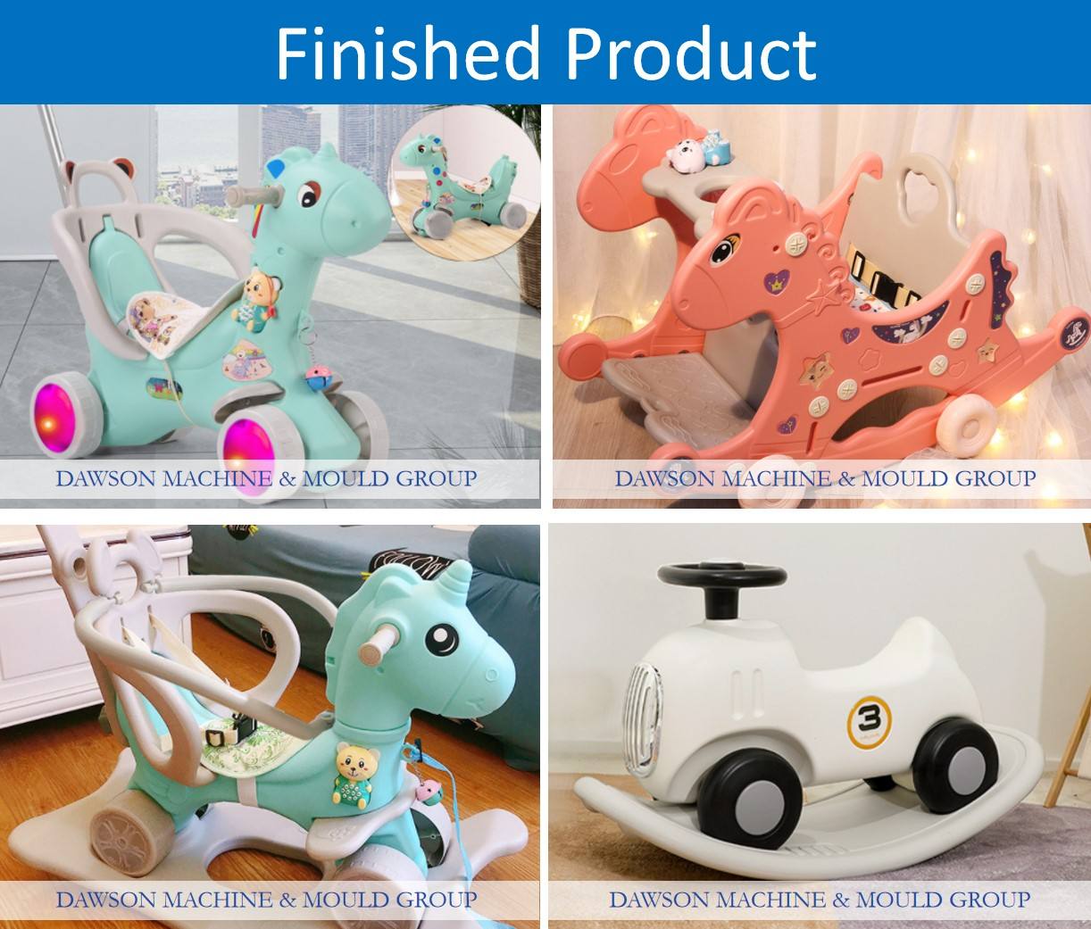 Automatic 30 Liter jerry can and rocking horse extrusion blow molding machine price