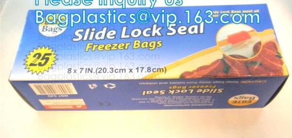 Biodegradable, Compostable, CornZipper Seal Sandwich Bag / 50 ct. 1.2 mil,