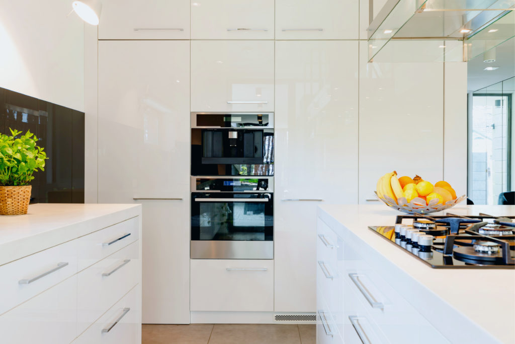 Modern Kitchen Cabinet Designs for Renovating Old Kitchens White Gloss and Furniture