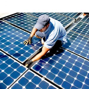 Mono Poly 5kw Hybrid Solar PV Panel With AGM Battery