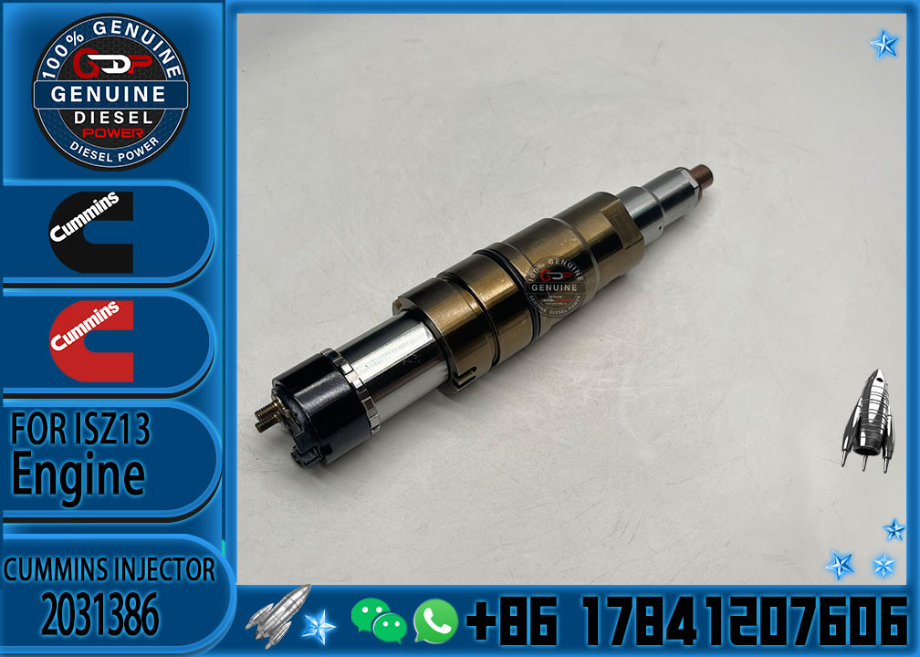Construction Machinery PartsFuel Injector ForISZ13Diesel2086663 2058444 2031386 2036181PXFor CUMMINS Diesel Engine